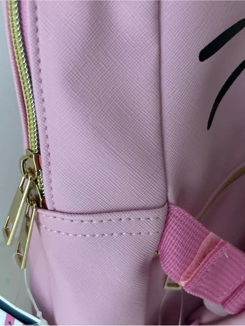 Hello Kitty Pink Kids Backpack with Front Face Lunch Bag NEW Back to School!